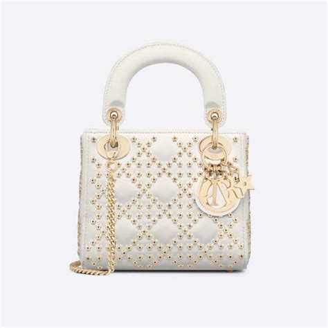 mini Dior latte bag